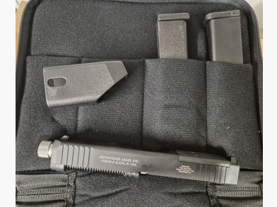 Advantage Arms conversion system .22lr Glock 17/22 Gen 5 with thread