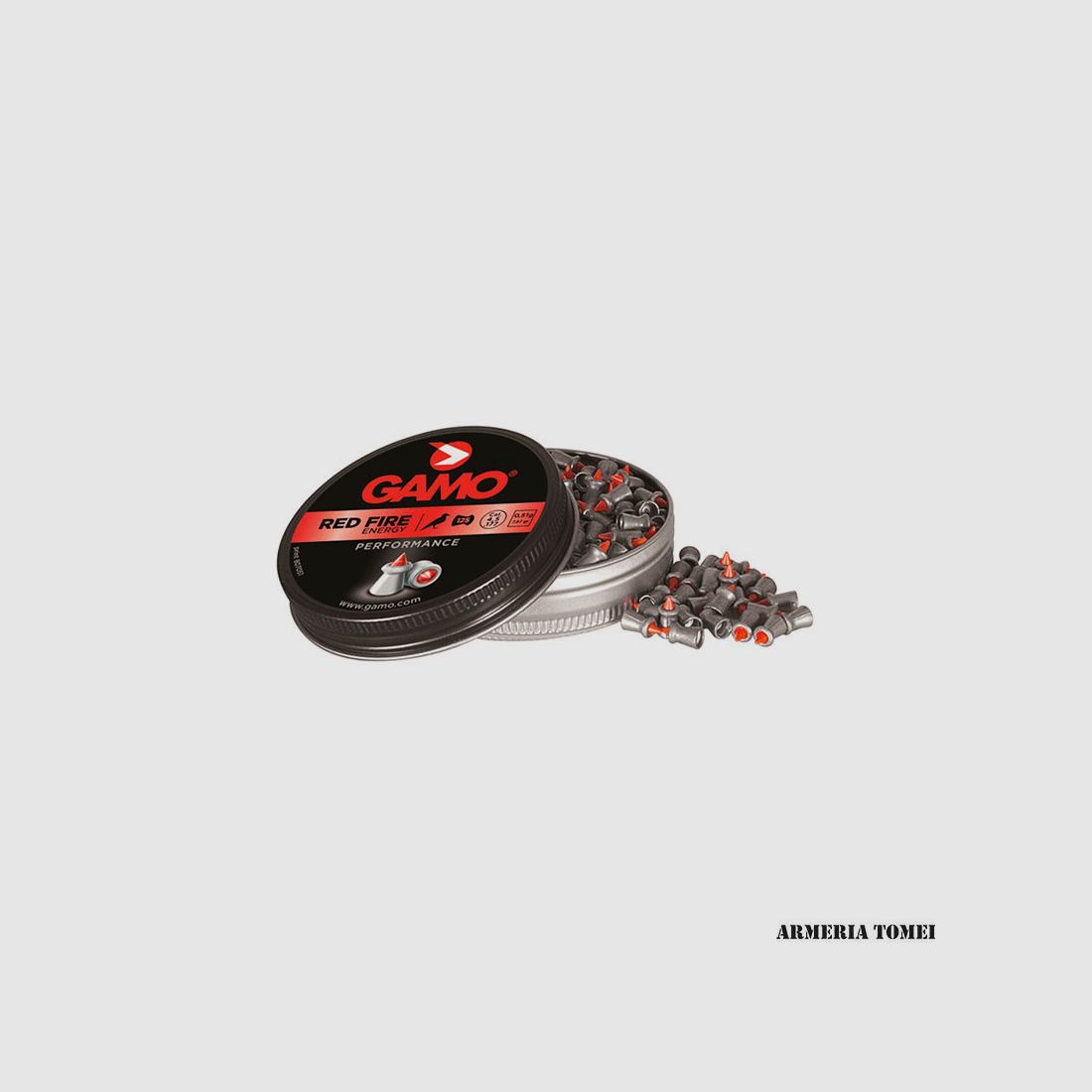 AIR RIFLE BULLETS – GAMO – RED FIRE ENERGY CAL. 4.5 (.177) 0.51g – 7.87gr PERFORMANCE (125PCS)