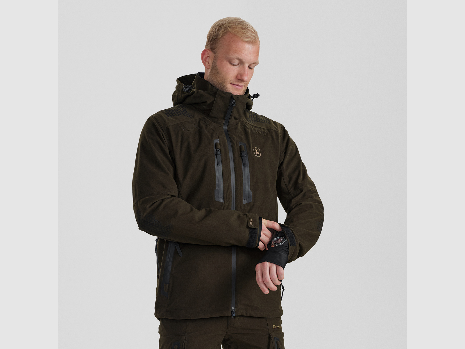 Game Pro Light Jacke - Wood – Kleidergröße Herren: 52