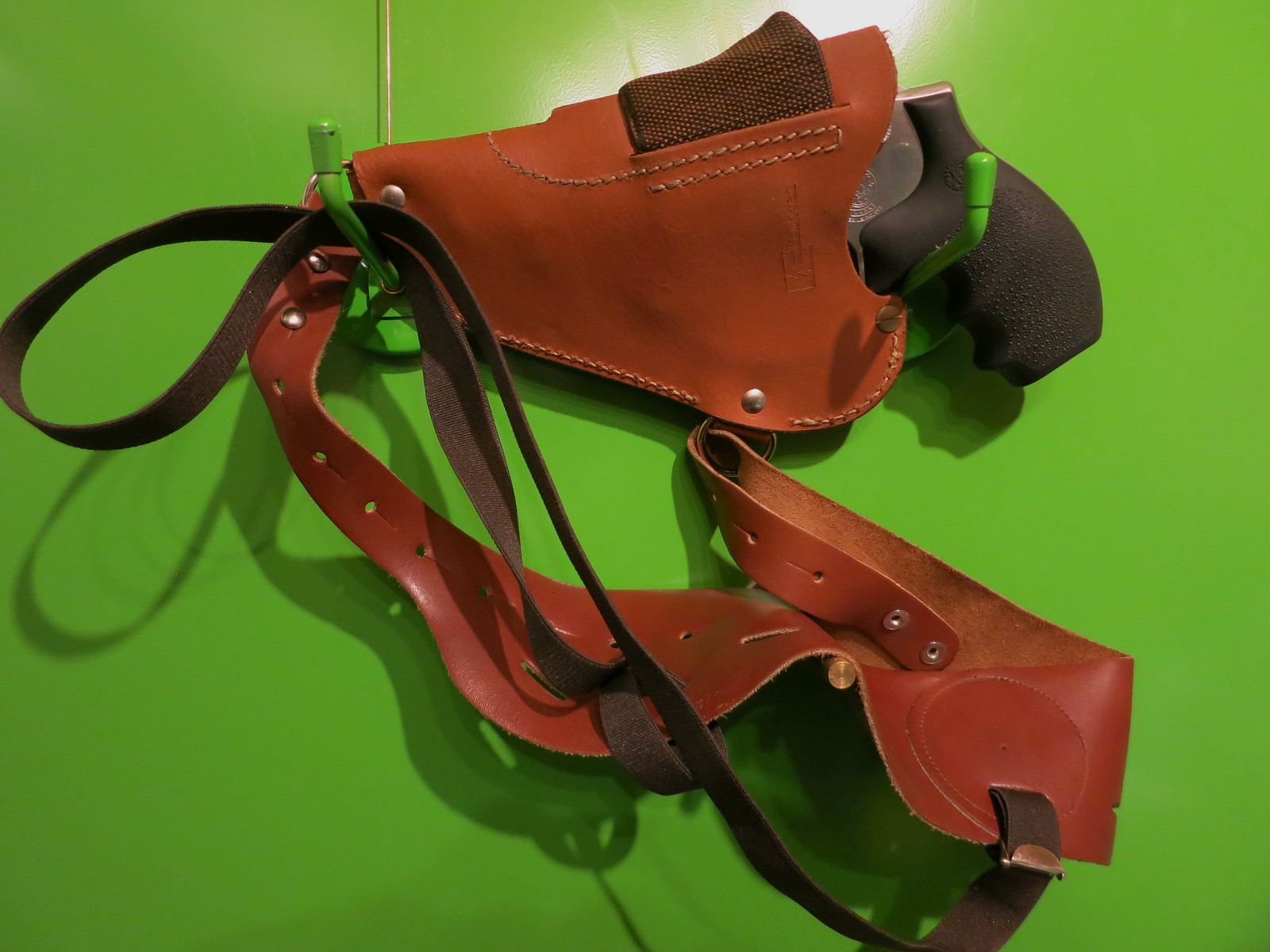 Funda de hombro ME Solingen Revólver 2,5", cuero #7-