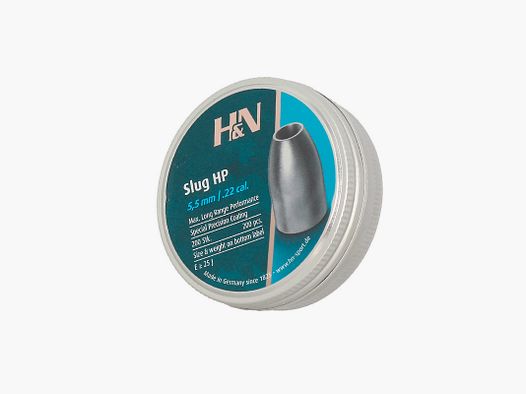 Slug H&N Hollow Point .217 / 5,51 MM 21 GRAIN per 200