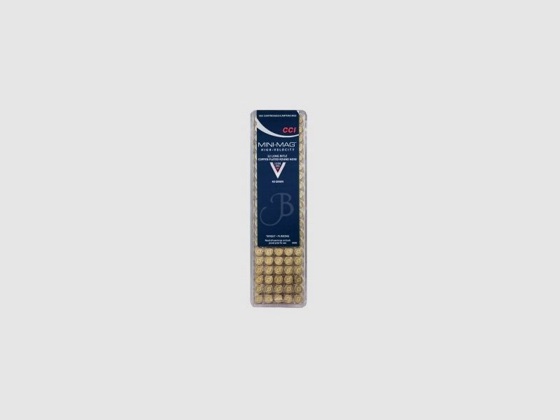 CCI PATRONEN Kal.22 LR MINI-MAG HÜLSENVERGOLDET HS 0030