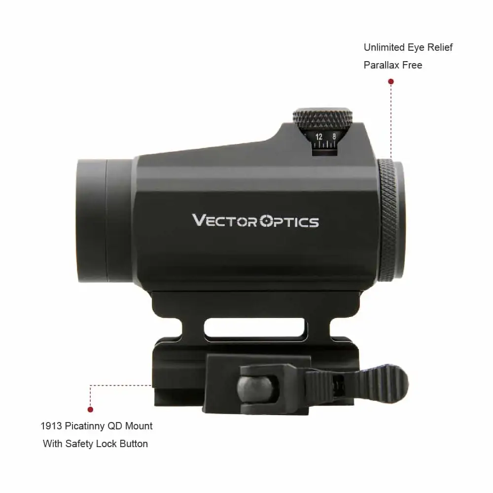 Vector Optics viseur point rouge Maverick-II 1×22 GenII, image 2 sur 6