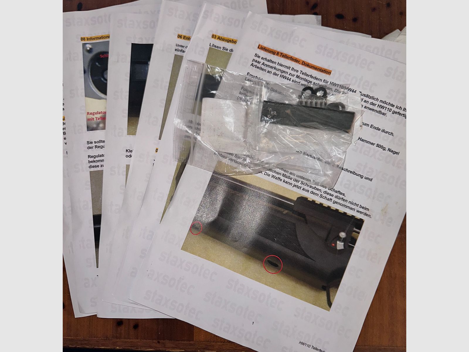 Tuning/augmentation de performance Weihrauch HW44