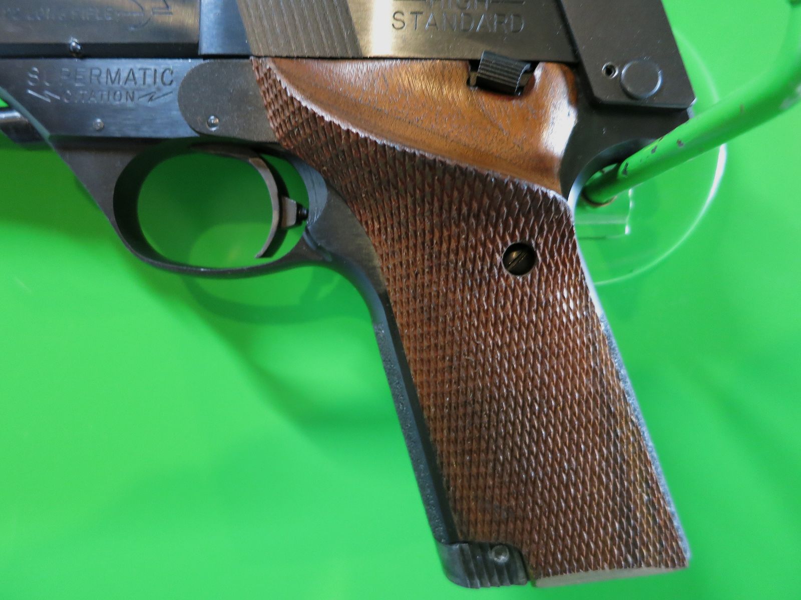 High Standard Supermatic Military Mod. 106 Pistole .22lr -Sammlerwaffe-     #5-, Bild 4 von 15