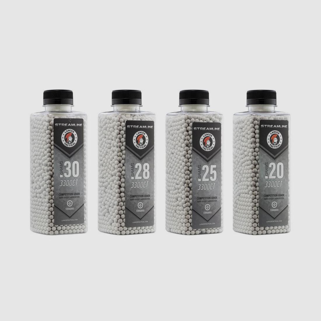 Airsoft-Kugeln Lancer Tactical 0,20g - 3300 Kugeln - Präzision und Zuverlässigkeit - Für optimale Leistung, Bild 4 von 6