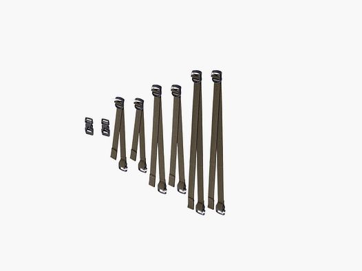 Vorn GS6 Gatekeeper Sangles 6 Pack Vert Olive
