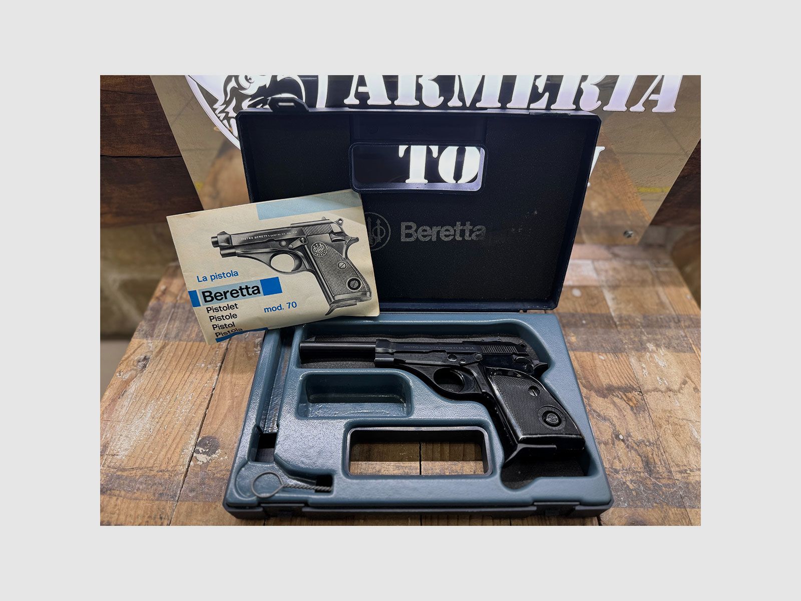 USATO – PISTOLA – BERETTA MOD. 71 cal. 22LR, immagine 4 di 4