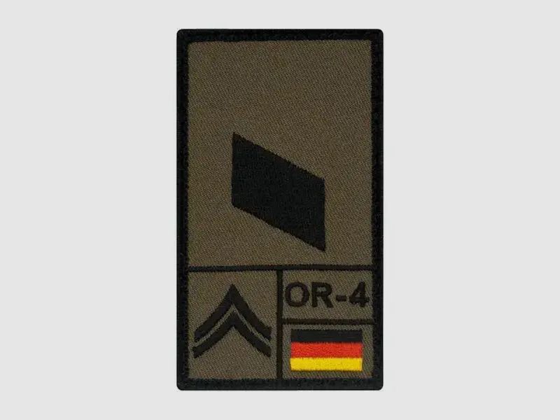 Café Viereck Café Viereck Rank Patch Korporal