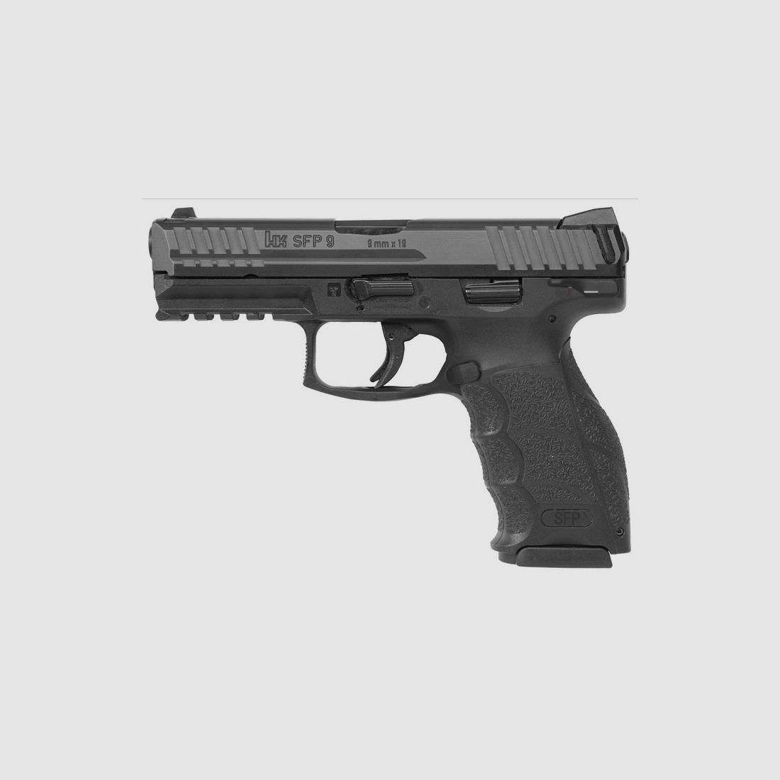 HK SFP9-SF 9mm Luger mit Pushbutton Schwarz | Heckler & Koch