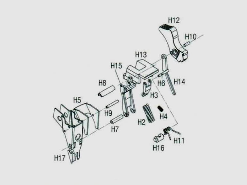 Hammer Pin H10 Desert Eagle