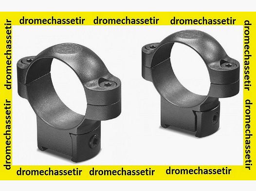 Los 2 Ringe Stahl Leupold, 30mm, mittel für CZ 527, schwarz, Ref 61666