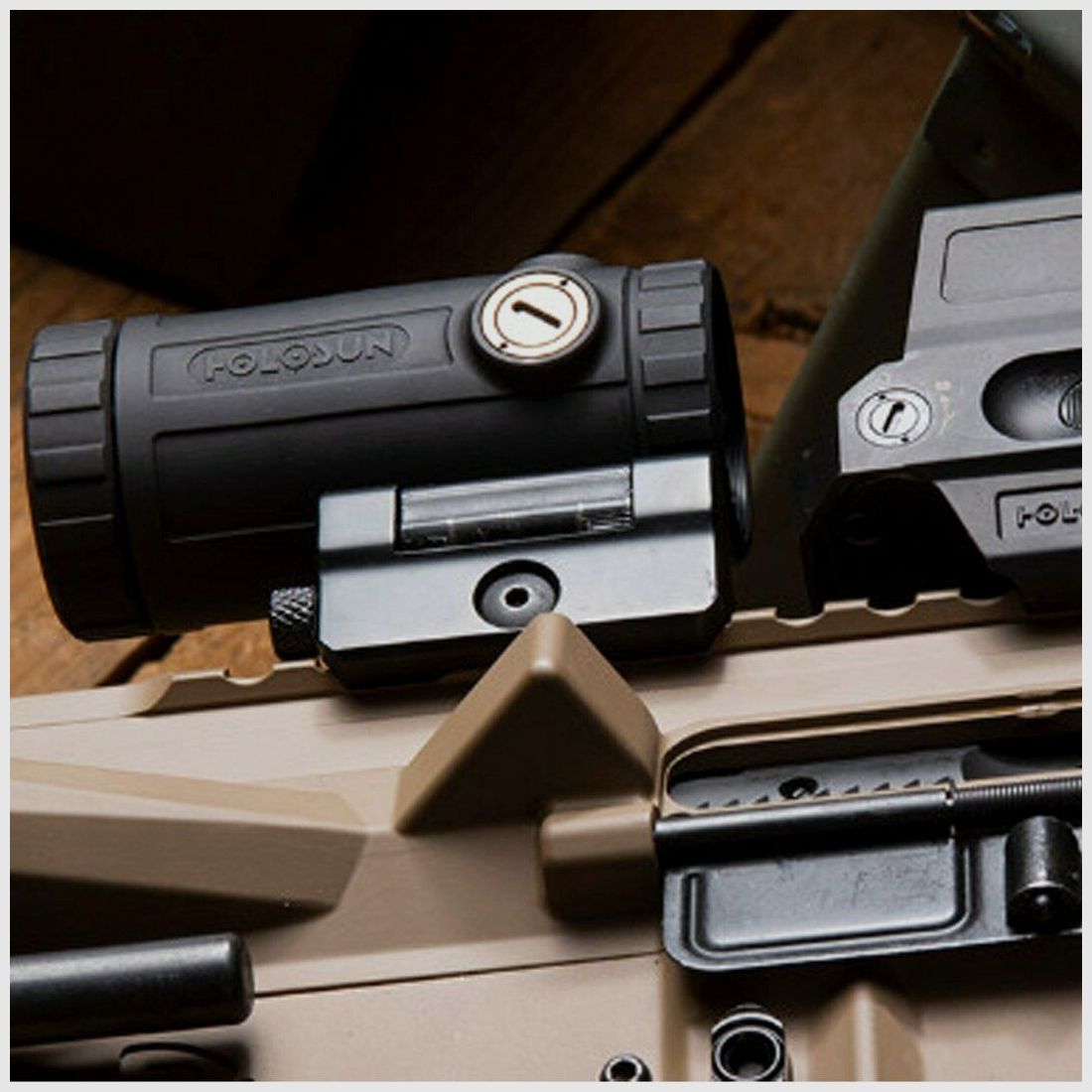 Holosun HOLOSUN Holosun Magnifier HM3XT für Rotpunktvisier wie z.B. HS510C