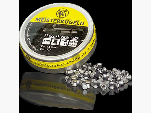 RWS Diabolos Meisterkugeln - Kal. 4,5 mm - 0,53g - 500 Stck.
