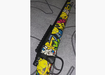Double Bell VSR-10 Bolt Action Sniper Rifle Springer 6mm BB black - Jokers Graffiti Edition