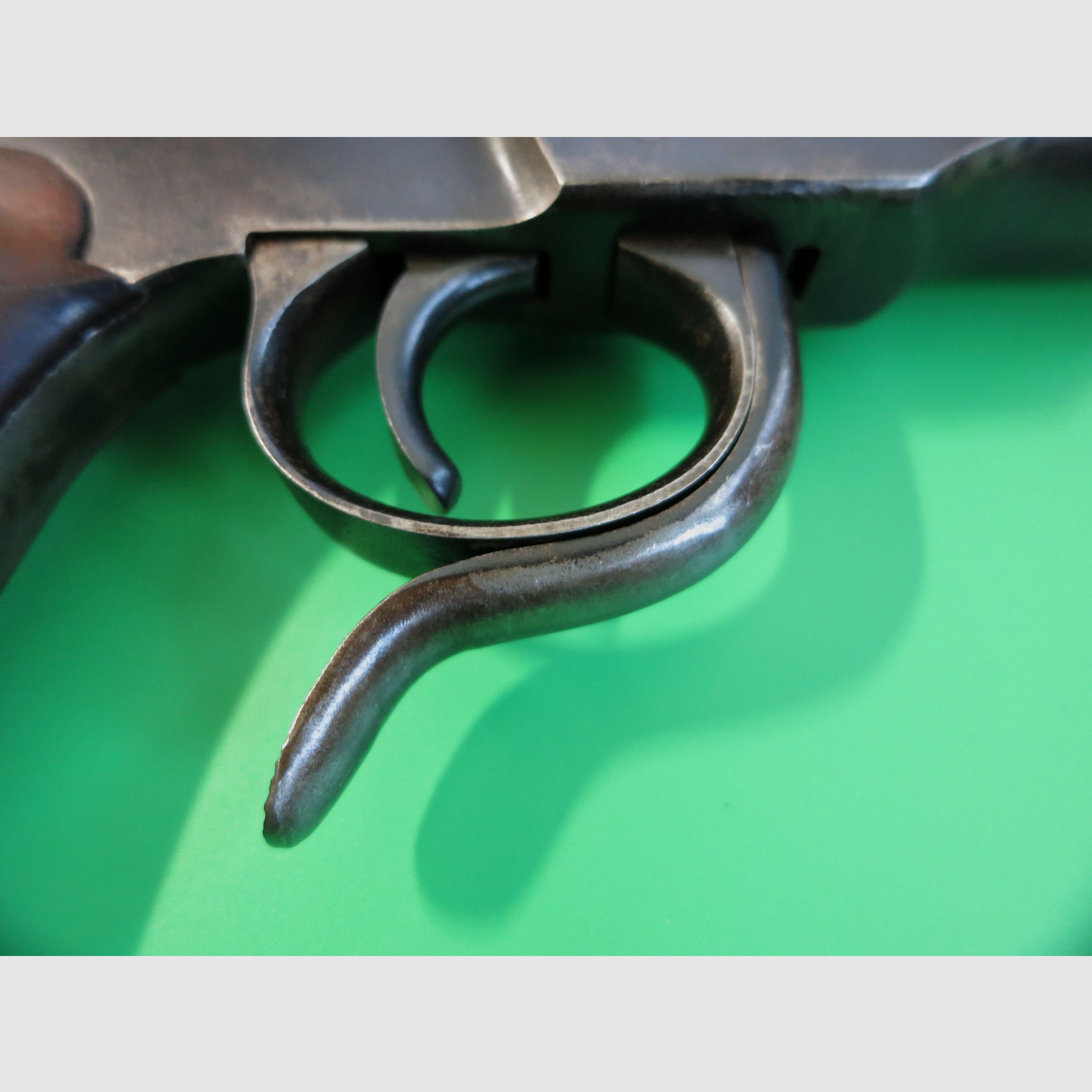 Signal pistol J.G. Anschütz model lever, caliber 4, original long version, collector's rarity #4