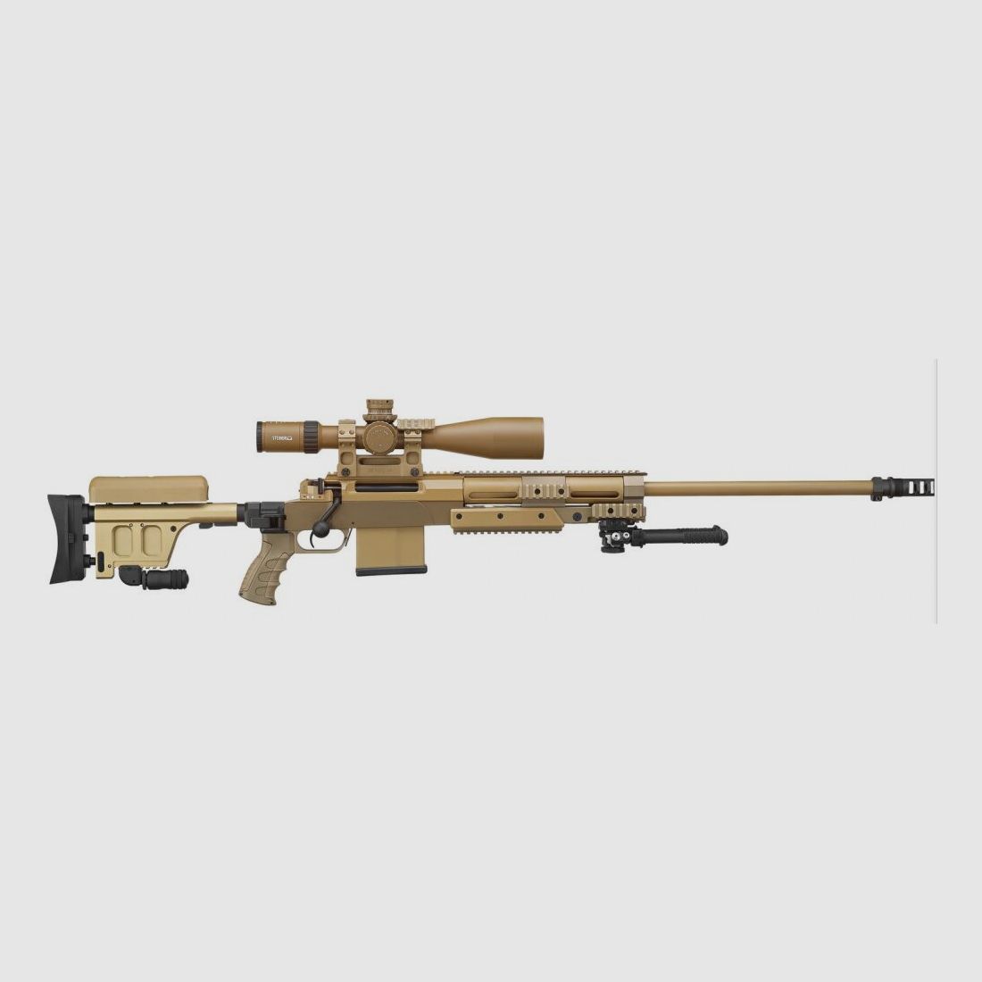 Haenel RS9 mit Steiner M5 XI 5–25x56 MTC LT MSR-2 u. Zubehör
