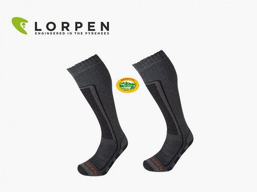 LORPEN hohe Socken Hunting Super Heavy Merinowolle