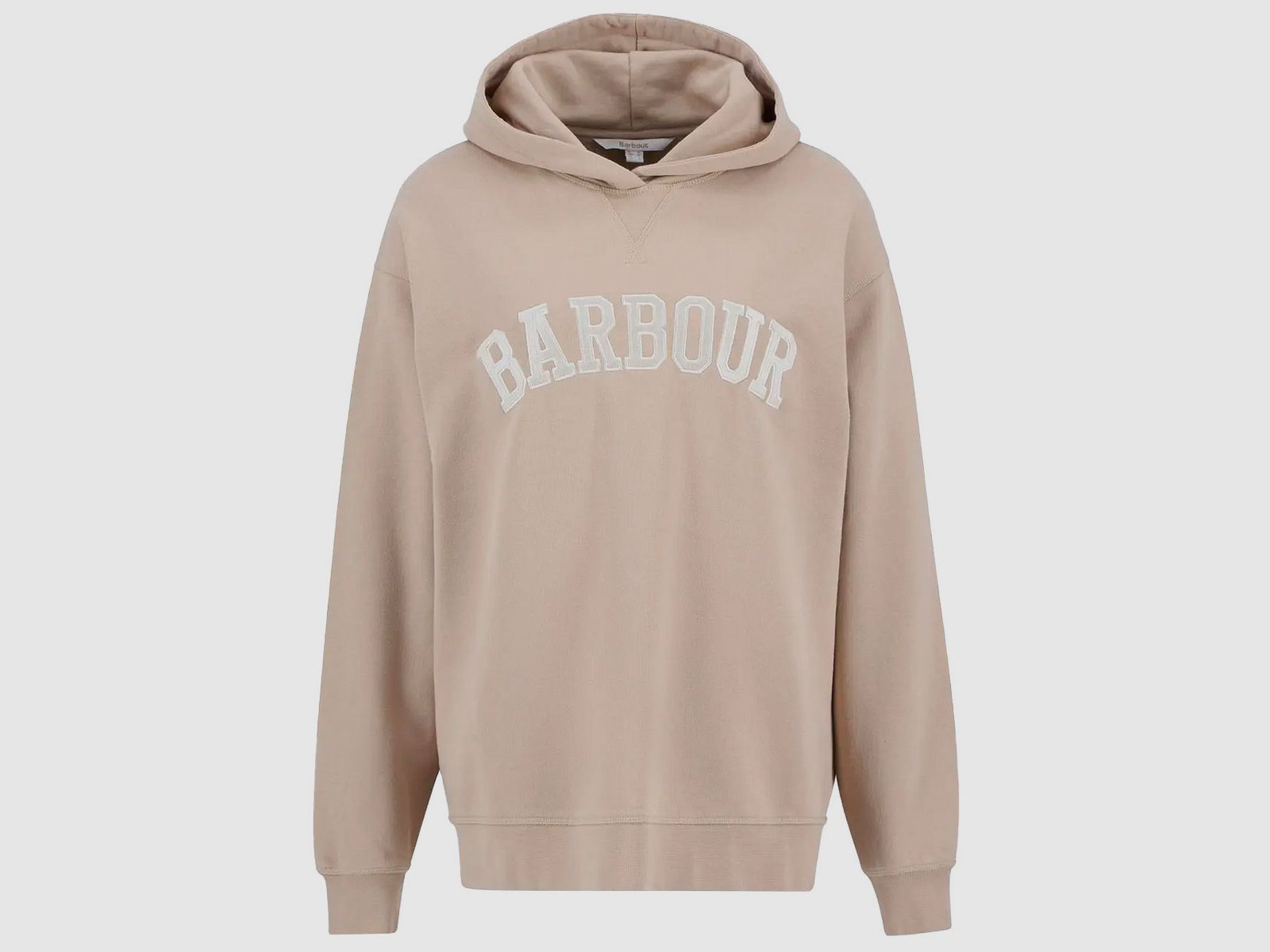 Barbour Hoodie Northumberland Pale Camel