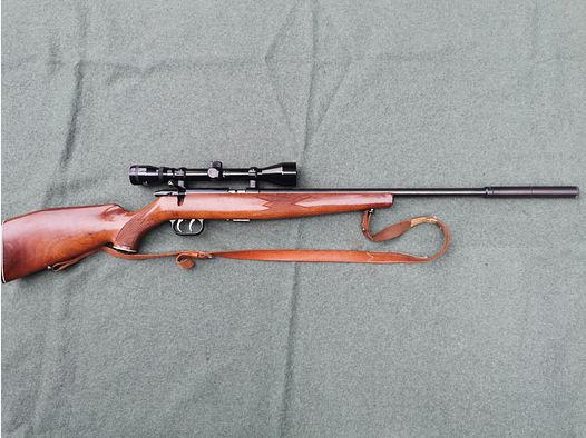 Repeater rifle Kriegeskorte KK with Tasco 6x40 with or without silencer
