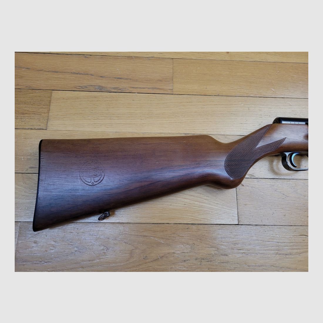 Wunderschöne Trainingsbüchse MAUSER – Modell ES 340N – Kal. 22LR – 11mm Schiene – Dritte Reich oder früher – Mono-Nummer – Museumszustand – TBE +++, Bild 3 von 31