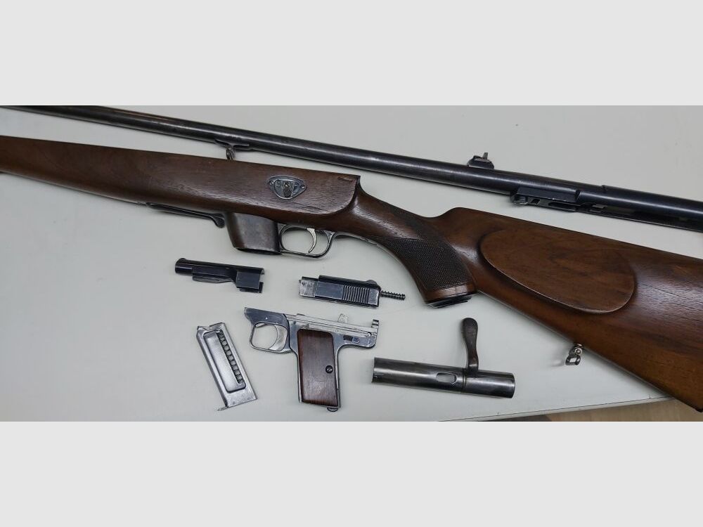 Römerwerk AG Suhl / Turingia Römer pistola fucile Brevetto Gerstenberger-Moritz, immagine 6 di 10