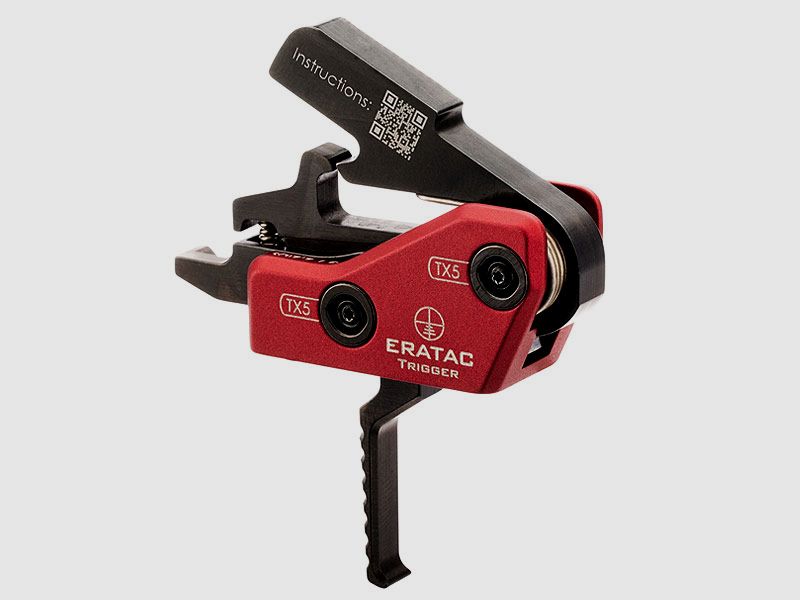 ERATAC Trigger für AR-Plattform Curved Trigger (rundes Abzugszüngel)