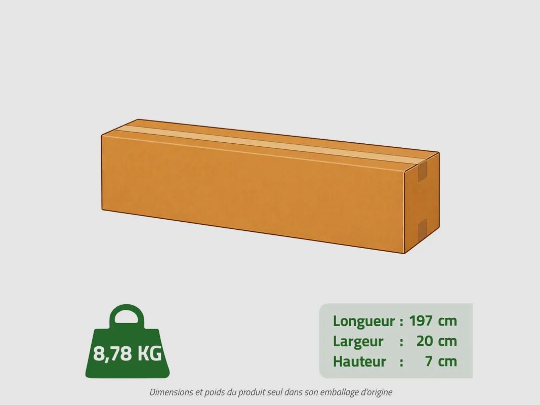 Bambuszaun geflochten Breite 3 m Höhe 1,95 m, Bild 7 von 7