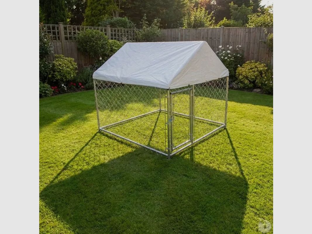 Enclos extérieur 2 × 2 × 1,60 m avec toile imperméable, image 1 sur 14