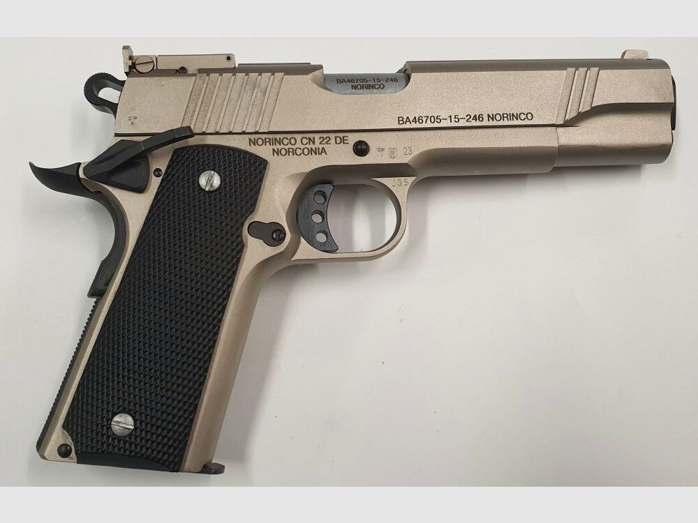NORINCO Norinco 1911A1 Sport matowe chromowane, zdjęcie 2 z 10