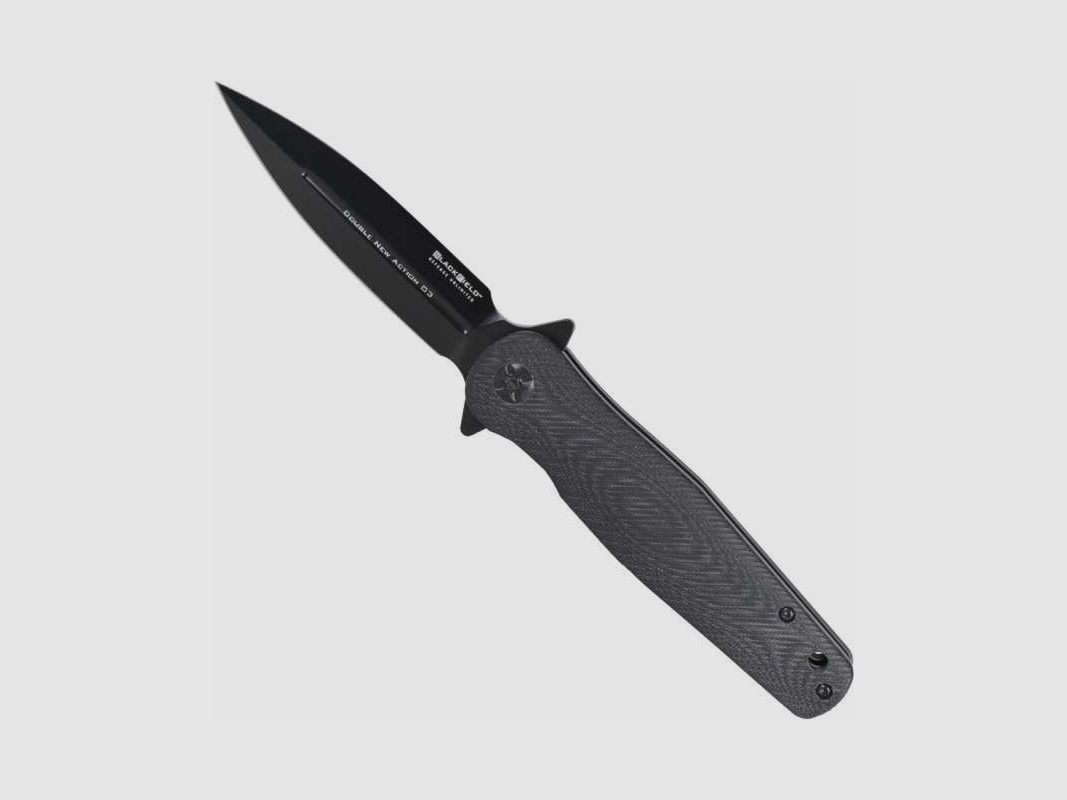 Black Field DOUBLE NEW ACTION 03 Dolch Messer