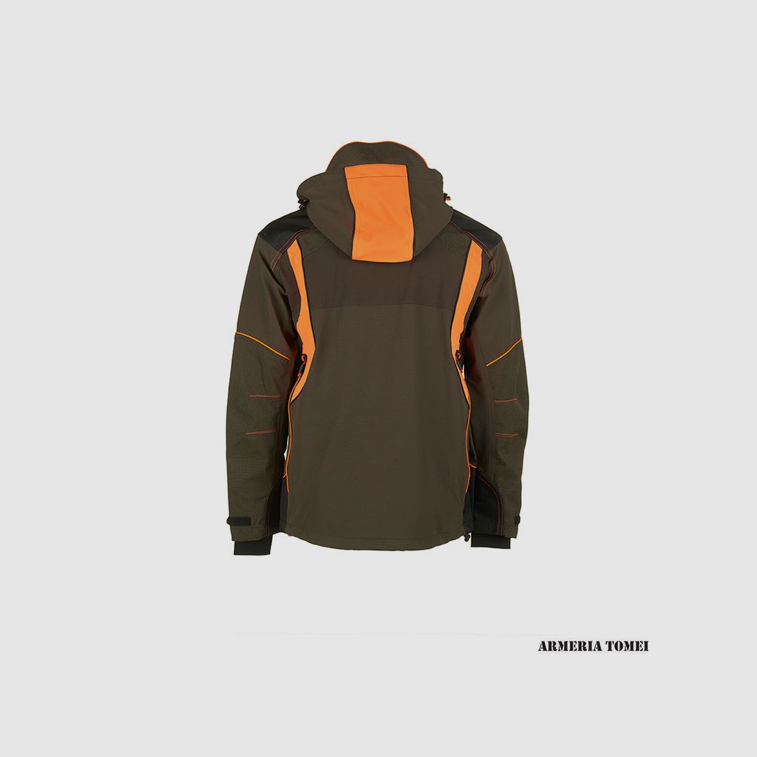 UNIVERS – JACKE X PRO MASTER U-TEX GRÜN/ORANGE, Bild 3 von 5