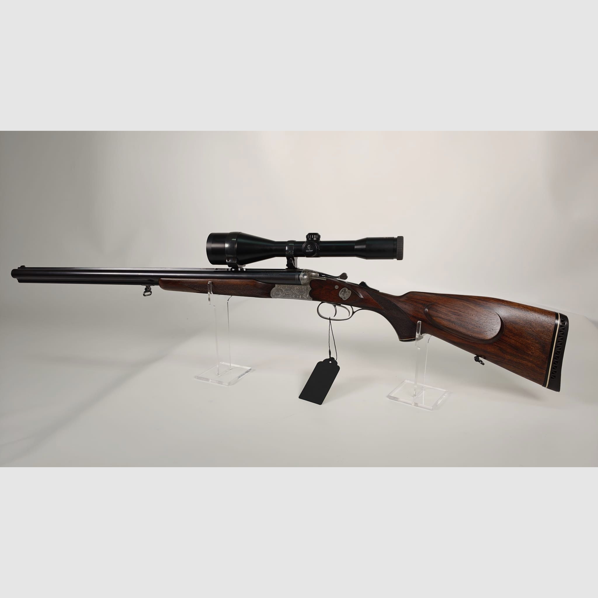 Sauer & Sohn Mod. 3000 .30-06 Spring, 12/70 & .22lr Einstecklauf inkl. Docter 8x56 und Schwenkmontage