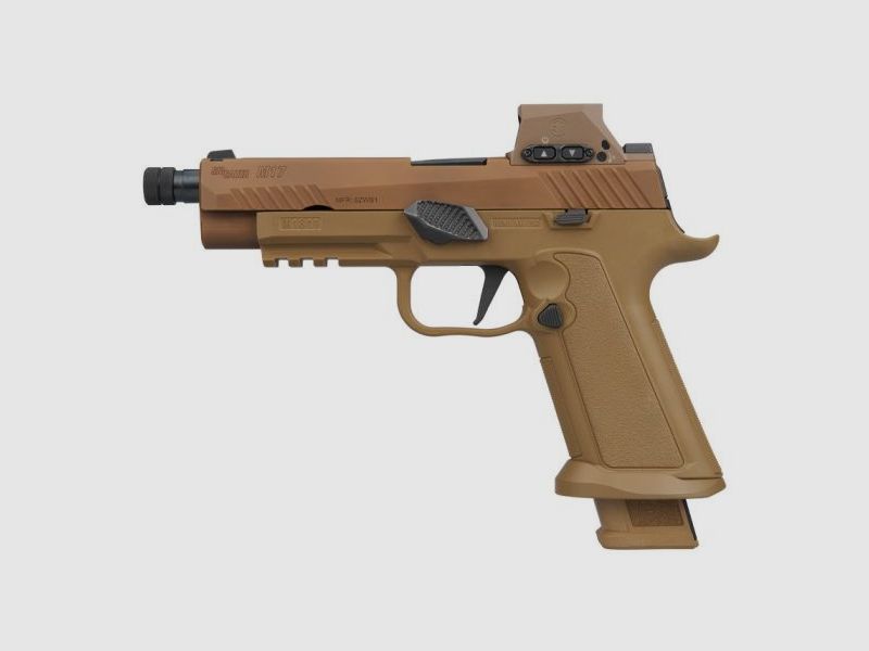 Sig Sauer M17 SOF 9mm – Coyote mit Gewindelauf und Rotpunktvisier, Bild 1 von 3