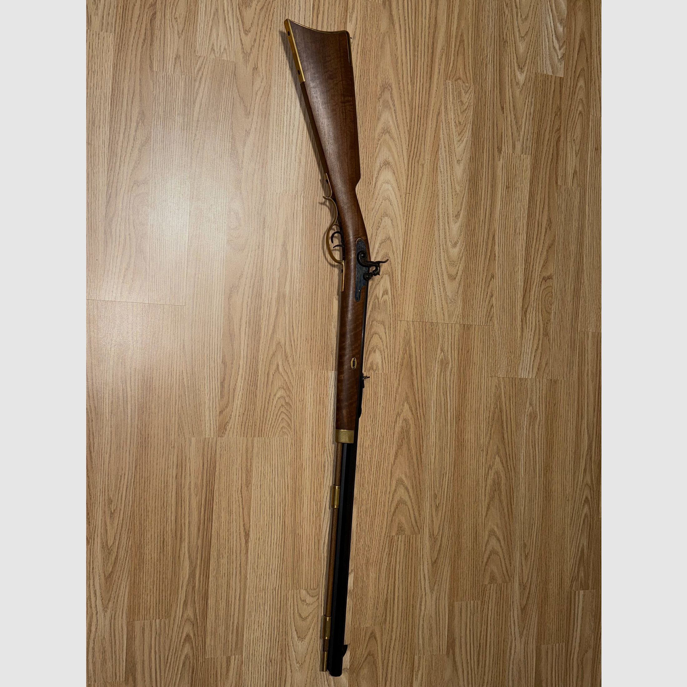 Davide Pedersoli muzzleloader rifle Hawken Target Traditional caliber 45.
