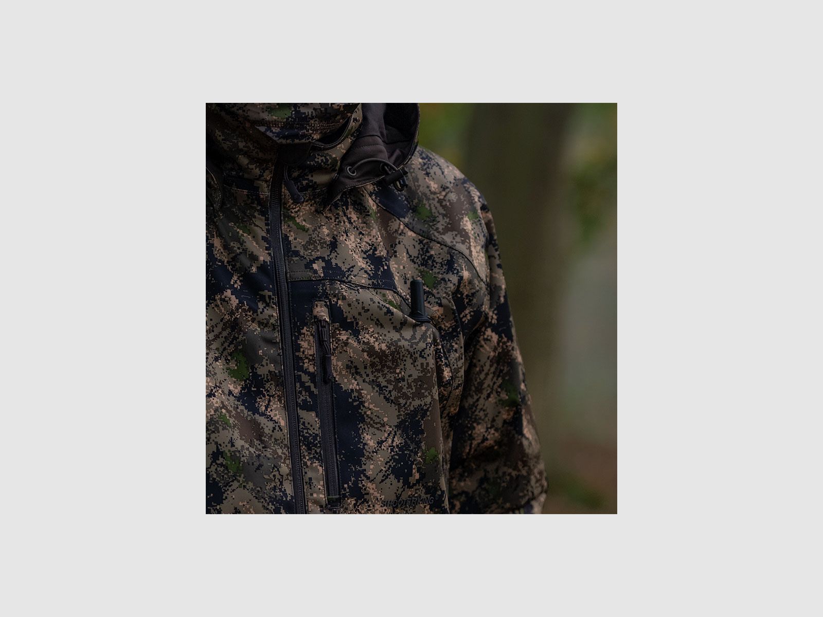 SHOOTERKING Huntflex Jacke Digital Camo Forest Mist 2.0