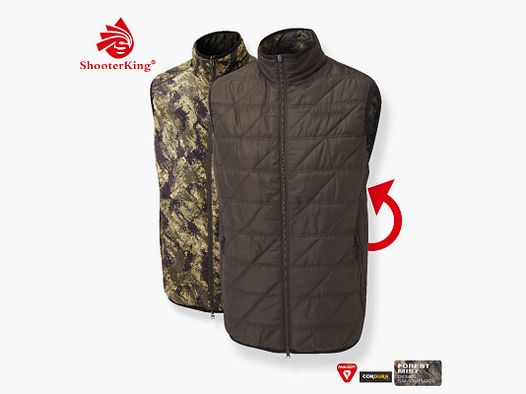 SHOOTERKING Huntflex Primaloft Weste wendbar