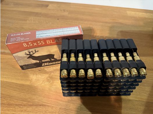 60 Hülsen (Norma) in 8,5x55 Blaser