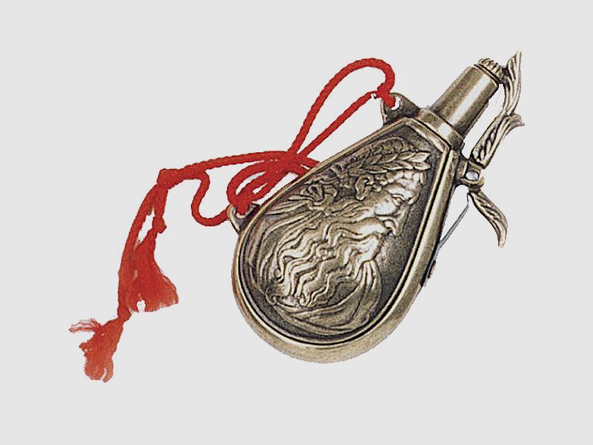 Flacone per polvere antico XIX secolo