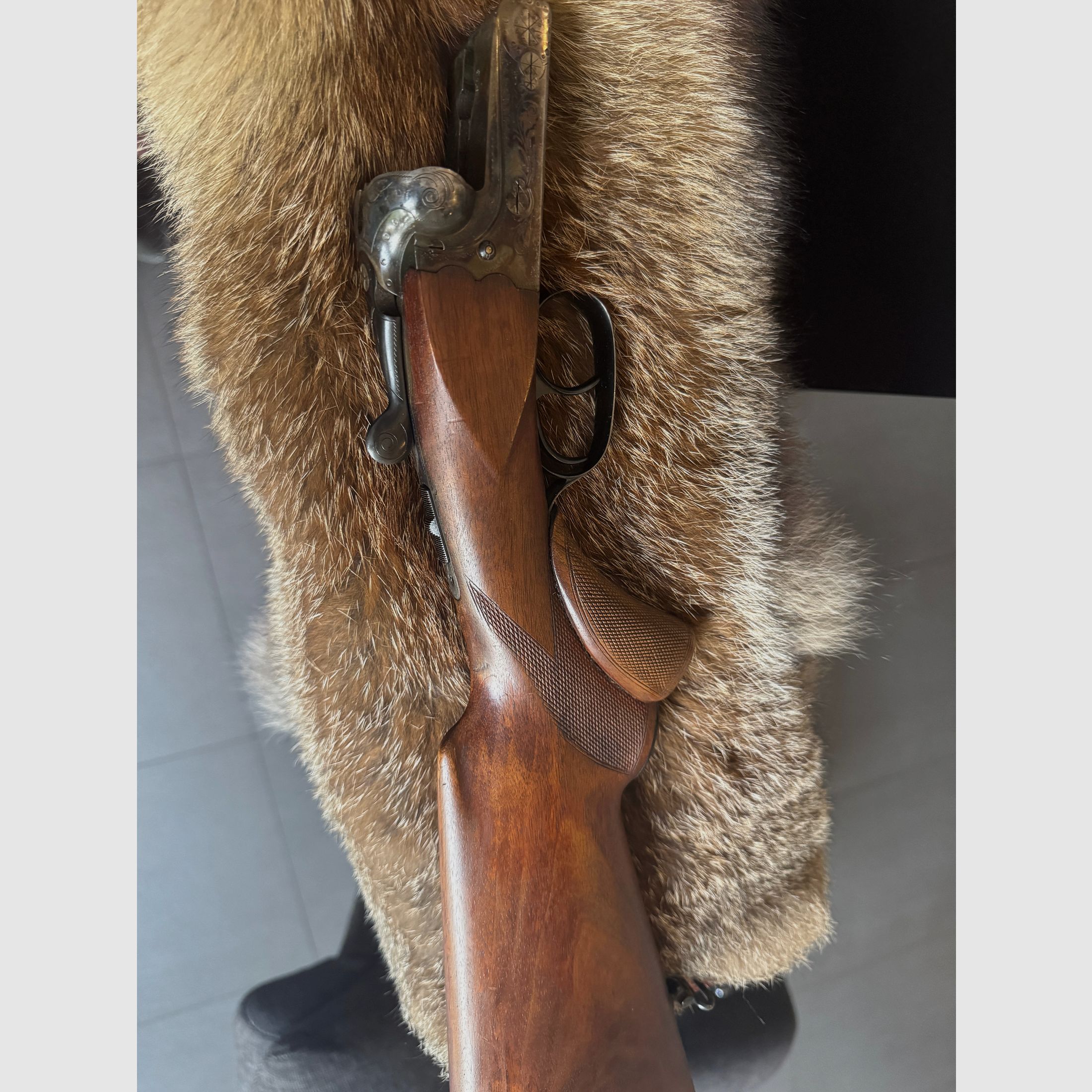 Fusil double Fortuna Suhl Cal. 12/70