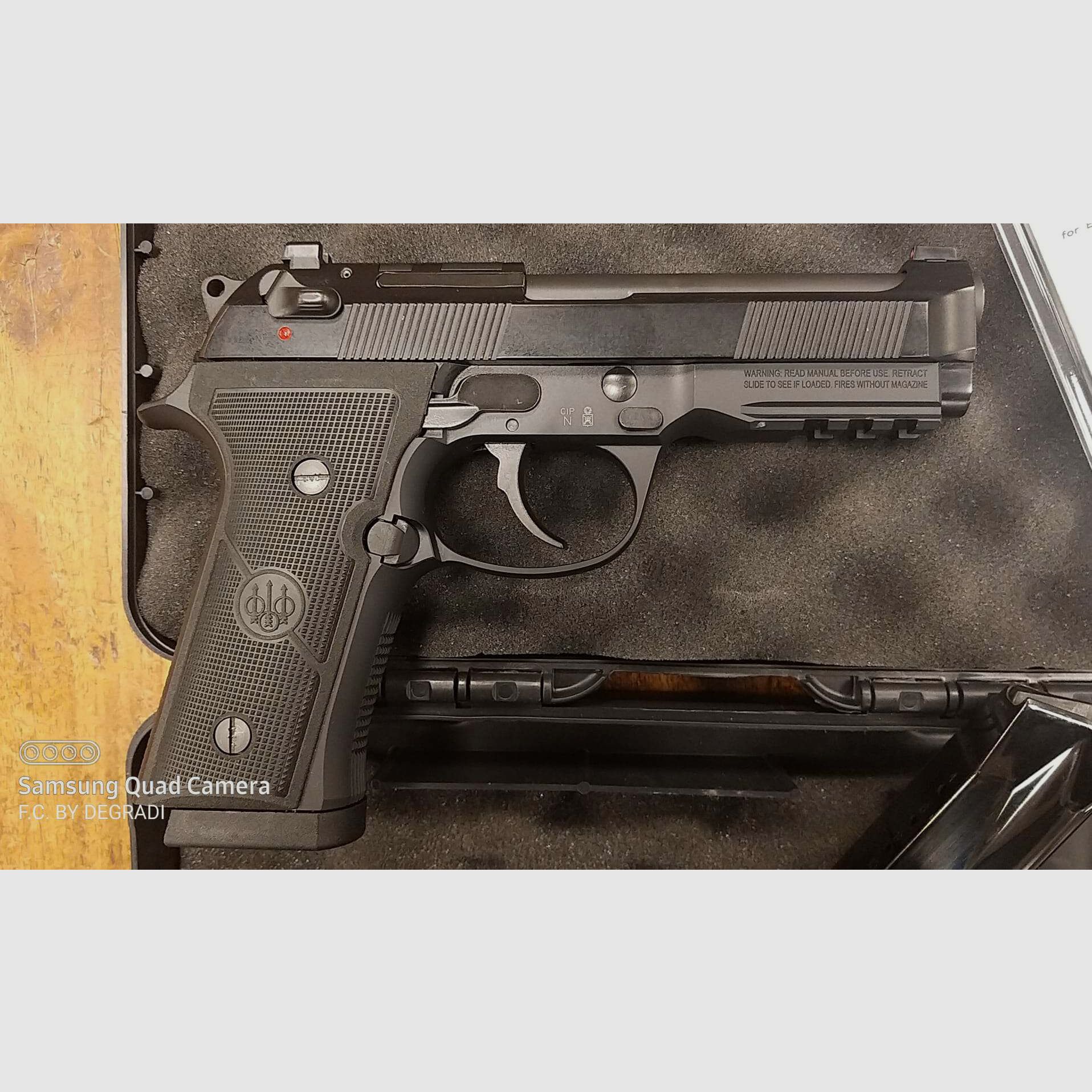BERETTA 92 X KALIBER 9X19 TOP ZUSTAND !, Bild 3 von 3