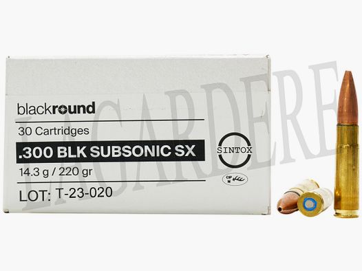 SWISS P DEFENCE FMJHP 14,3 GR / 220 GRS SUBSONIC SX (PATRONE MIT GESCHOSS)