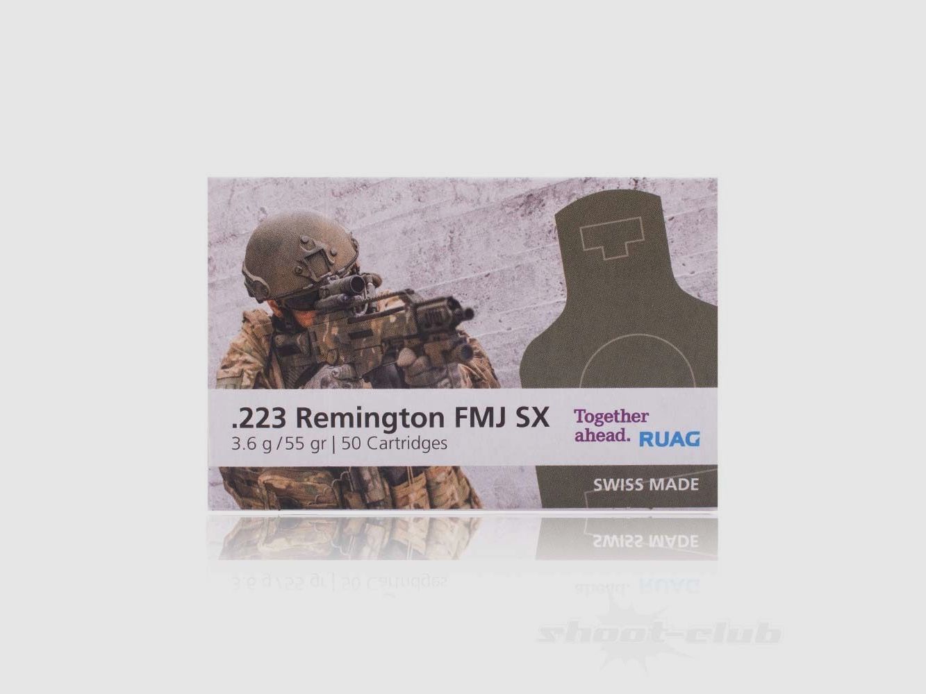 Swiss P FMJ SX