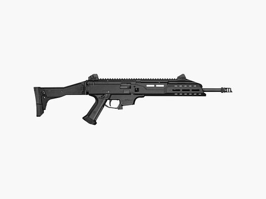 CZ Scorpion Evo 3 S1 Carbine semi-automatic rifle, black folding stock and compensator - cal. 9 mm Luger