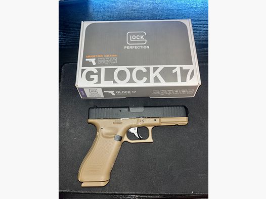 Glock 17 Gen5 blk-coy co2 6mm bb Airsoft 