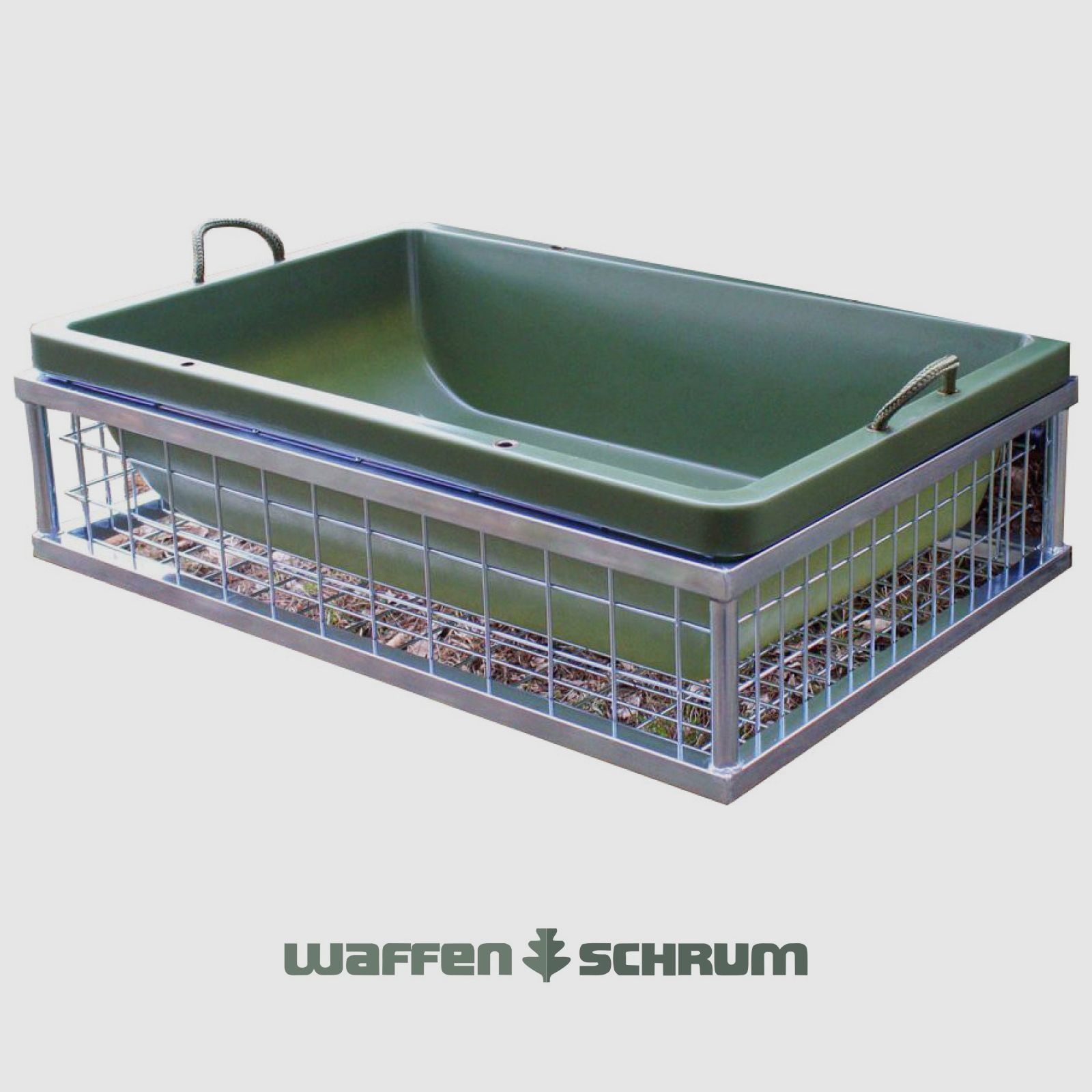 Eurohunt Heckträger und Wildwanne mit Schnellkupplung