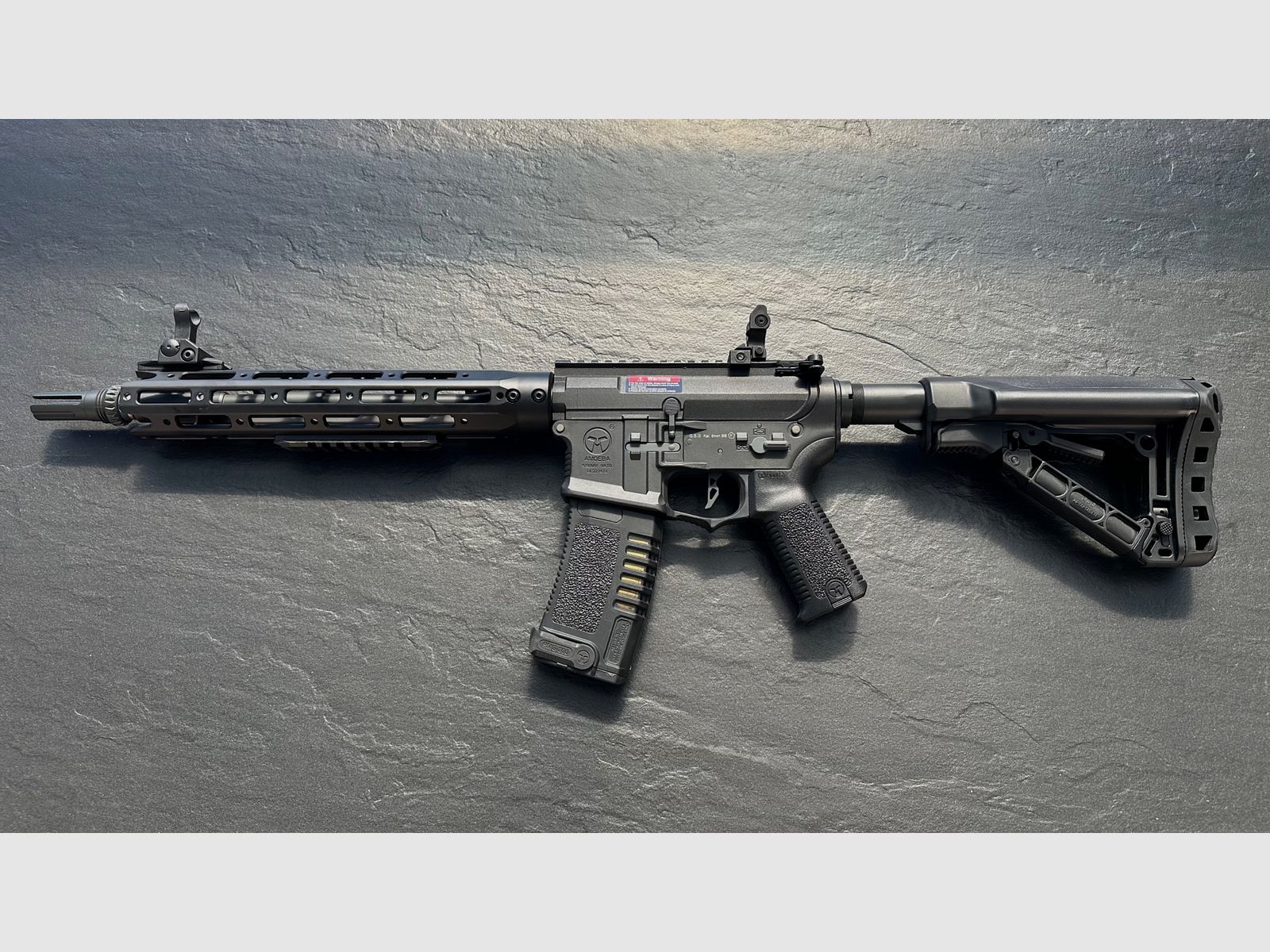 S-AEG complete set, like new (Ares Amoeba AM-009-BK)