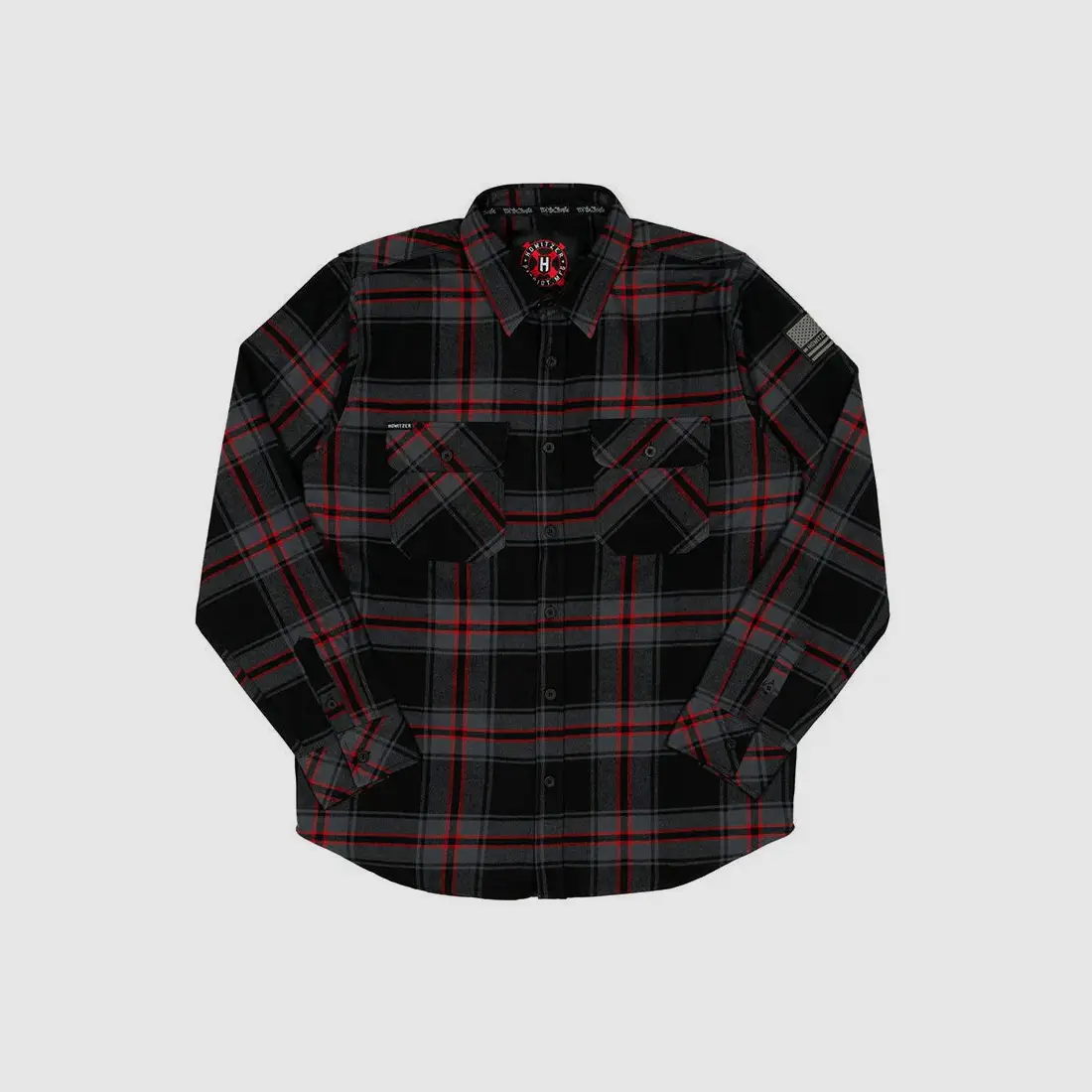 Flannel FLEET, black, image 1 of 4