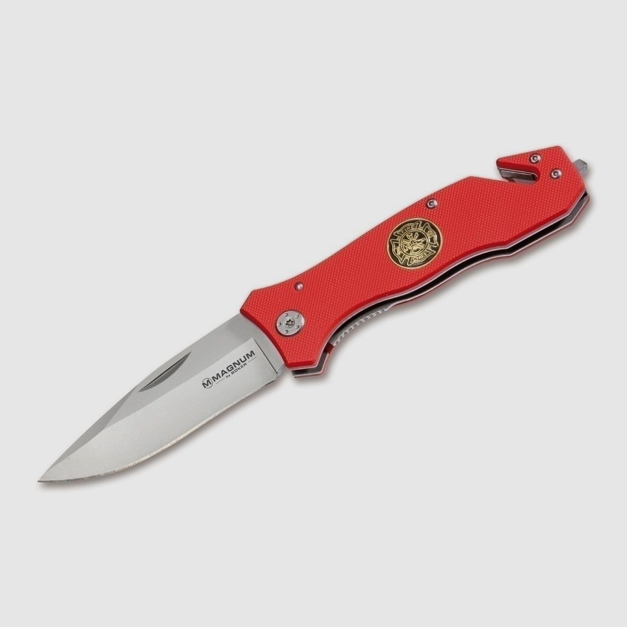 Taschenmesser Magnum Fire Brigade 42 Rettungsmesser §42a konform legal führen