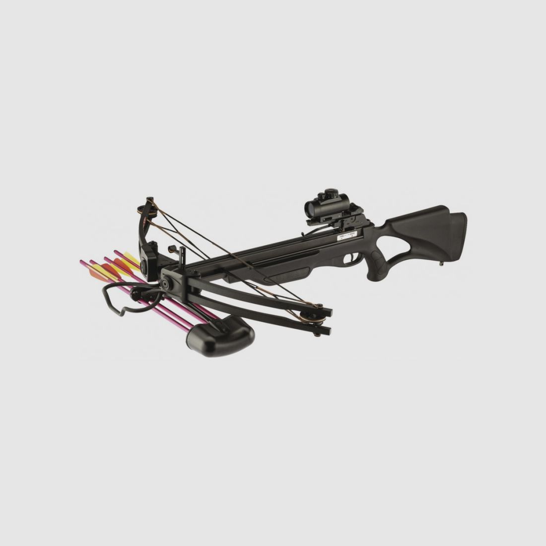Pack kruisboog Shoot Again compound zwart 175 lbs + roodpuntvizier